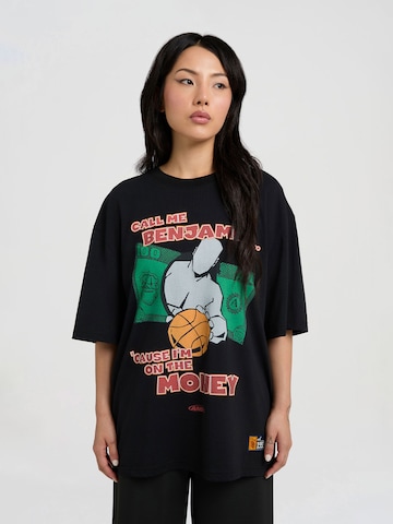 T-shirt 'Auf dem Geld' AND1 en noir : devant