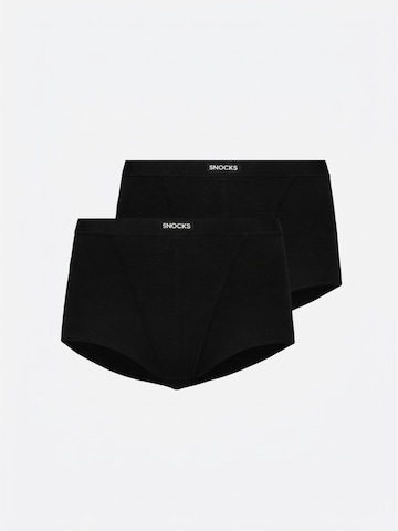 SNOCKS Broekje in Zwart: voorkant