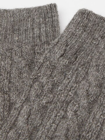 CALZEDONIA Kniestrümpfe in Grau