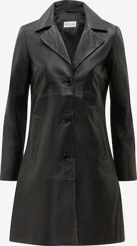 RICANO - Abrigo de entretiempo 'Marzia' en negro: frente