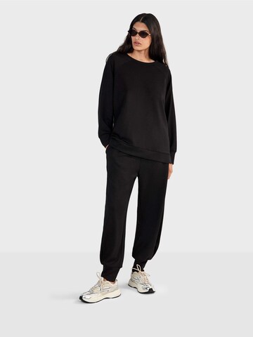 Gisela Tapered Bukser i sort: forside