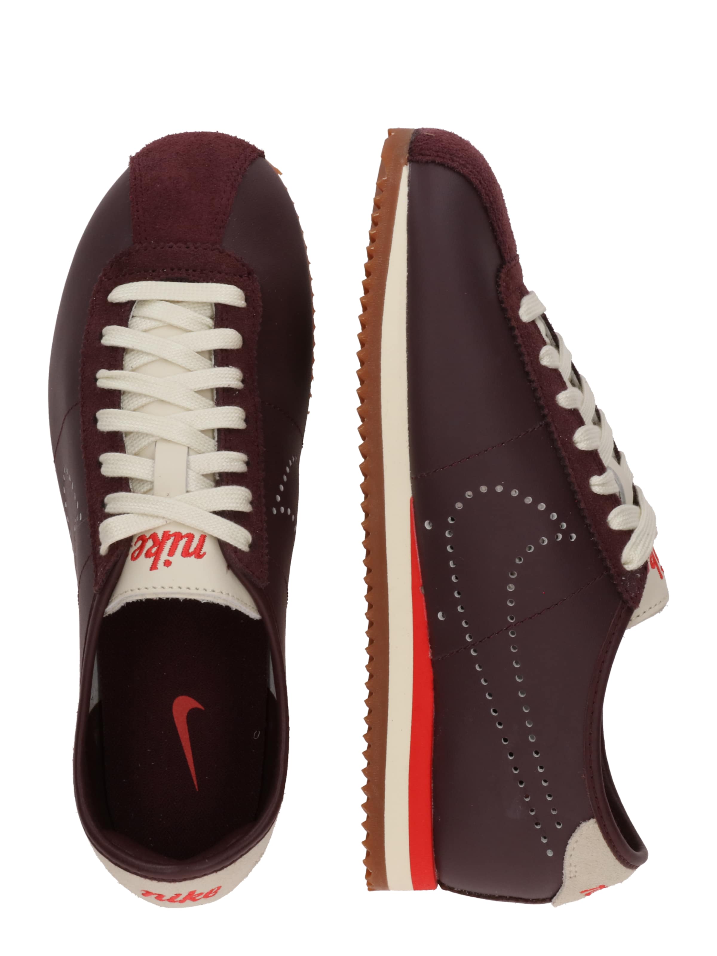 raudona Nike Sportswear Sportbačiai be auliuko 'CORTEZ'