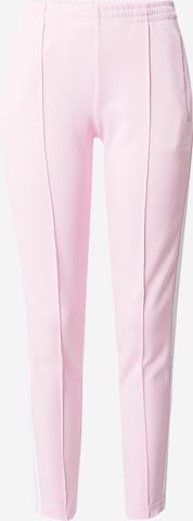 ADIDAS ORIGINALS Slimfit Broek 'Adicolor Sst' in Roze: voorkant