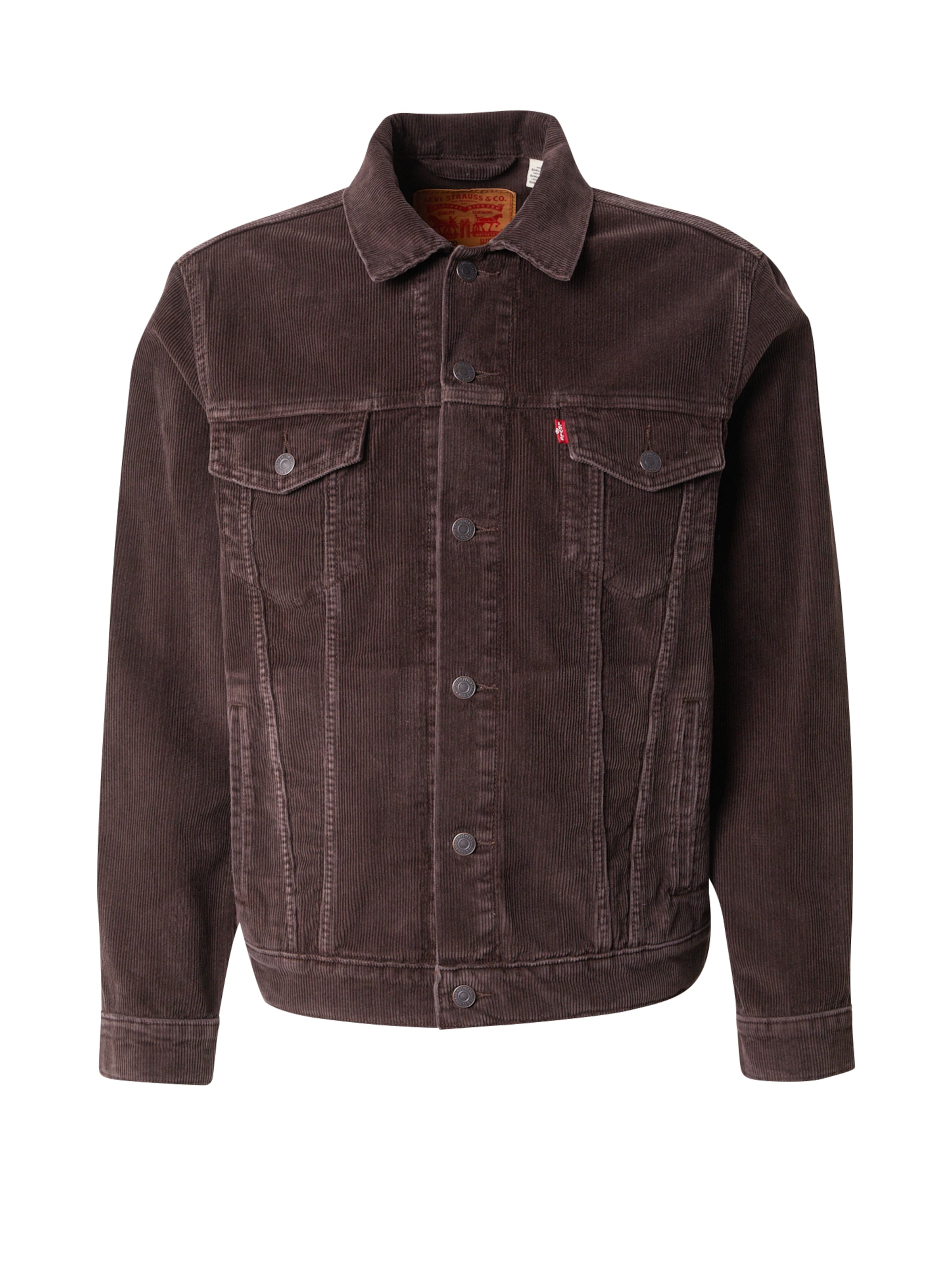 ruda LEVI'S ® Demisezoninė striukė 'Trucker Jacket': priekis