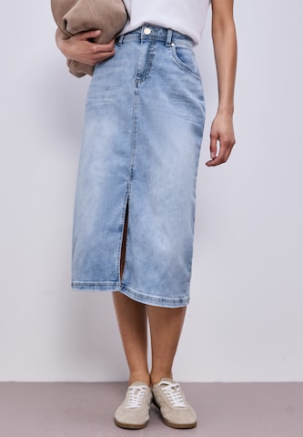STREET ONE Skirt in Blue: front