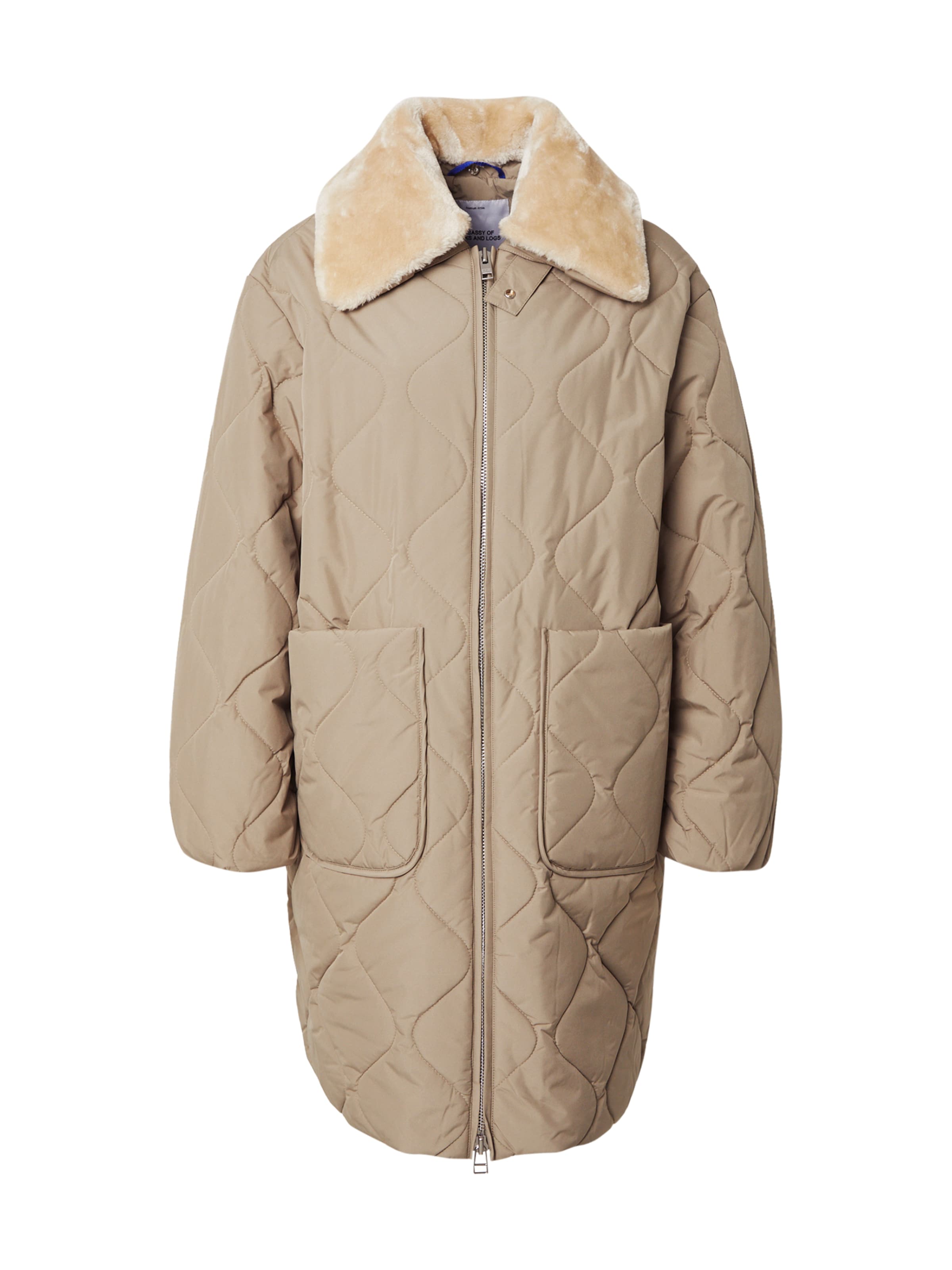 Embassy of Bricks and Logs Jacke 'Kyoto' in Grün: Vorderseite