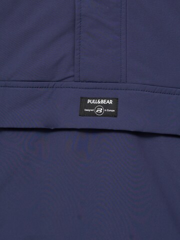 Pull&Bear Winter Jacket in Blue