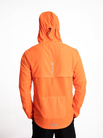mymotus Sportjas 'Mymotus Men Comfort Running Jacke Shocking Orange RM41' in Oranje
