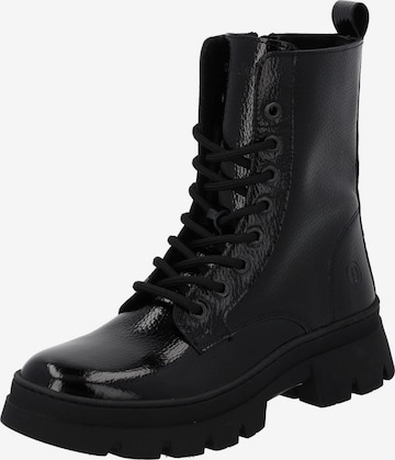 Palado Schnürstiefelette in Schwarz: Vorderseite