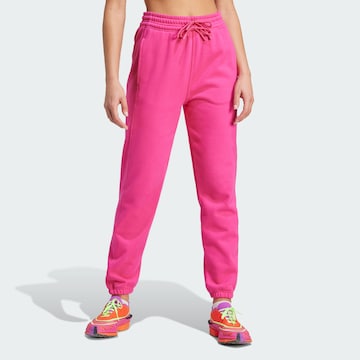 ADIDAS BY STELLA MCCARTNEY Tapered Sportbroek in Rood: voorkant