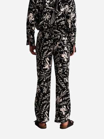 Loosefit Pantaloni di Giesto in nero