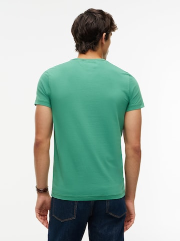 Coupe slim T-Shirt TOMMY HILFIGER en vert