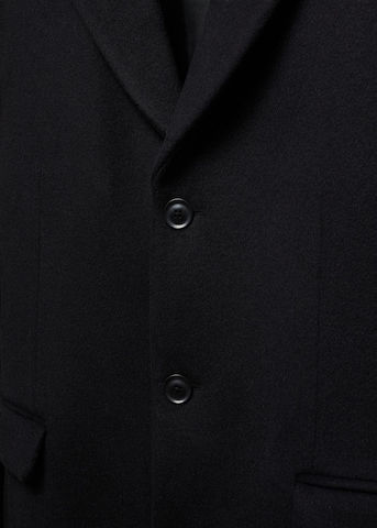 MANGO MAN Between-Seasons Coat 'night' in Black