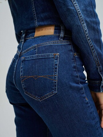 Salsa Jeans Tapered Jeans in Blauw