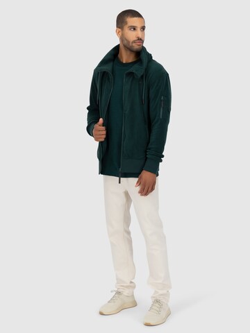 Alife and Kickin - Chaqueta polar 'Elias' en verde