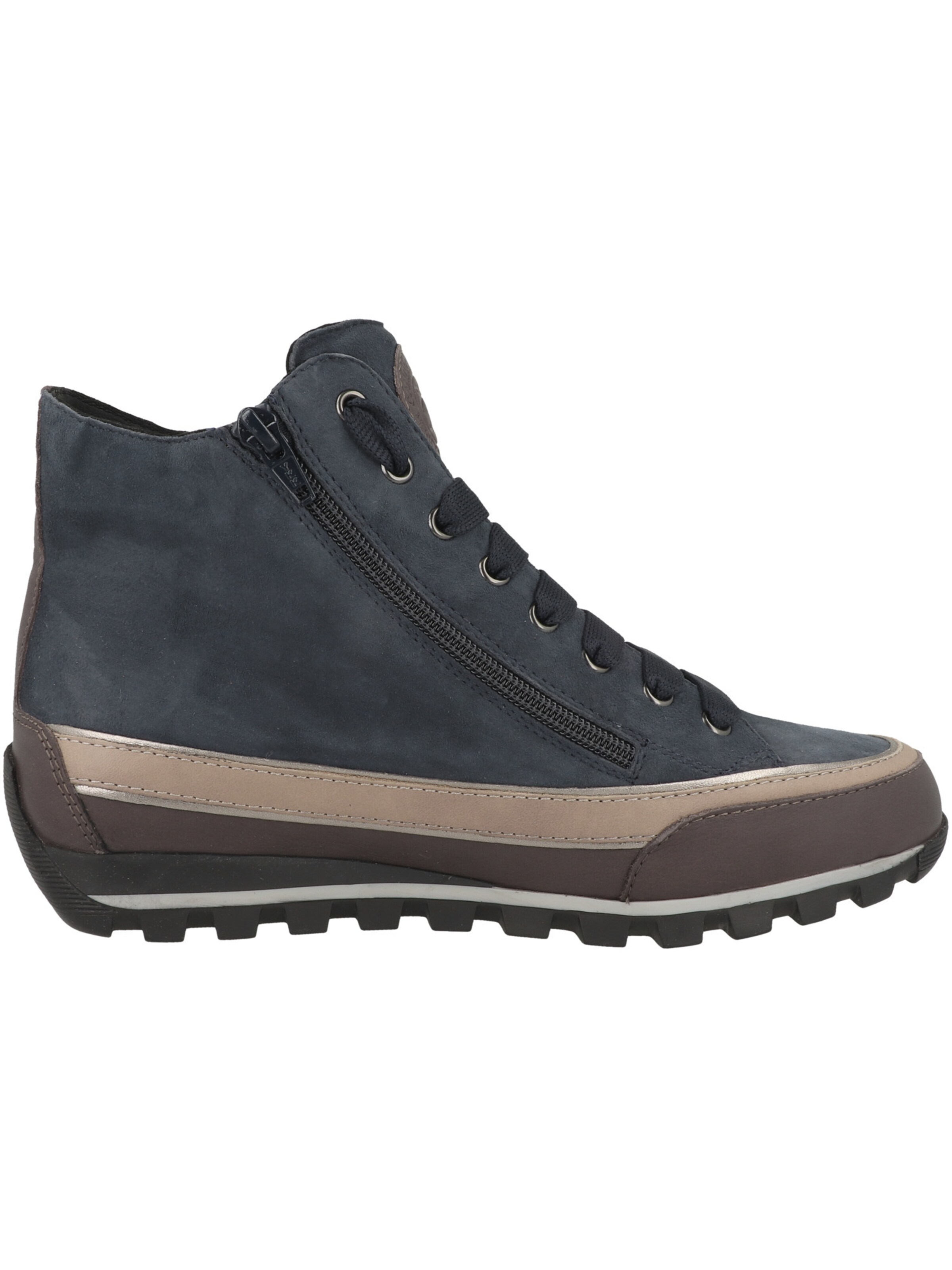 Baskets hautes 'Janis Strip Plus Chic' Candice Cooper en bleu