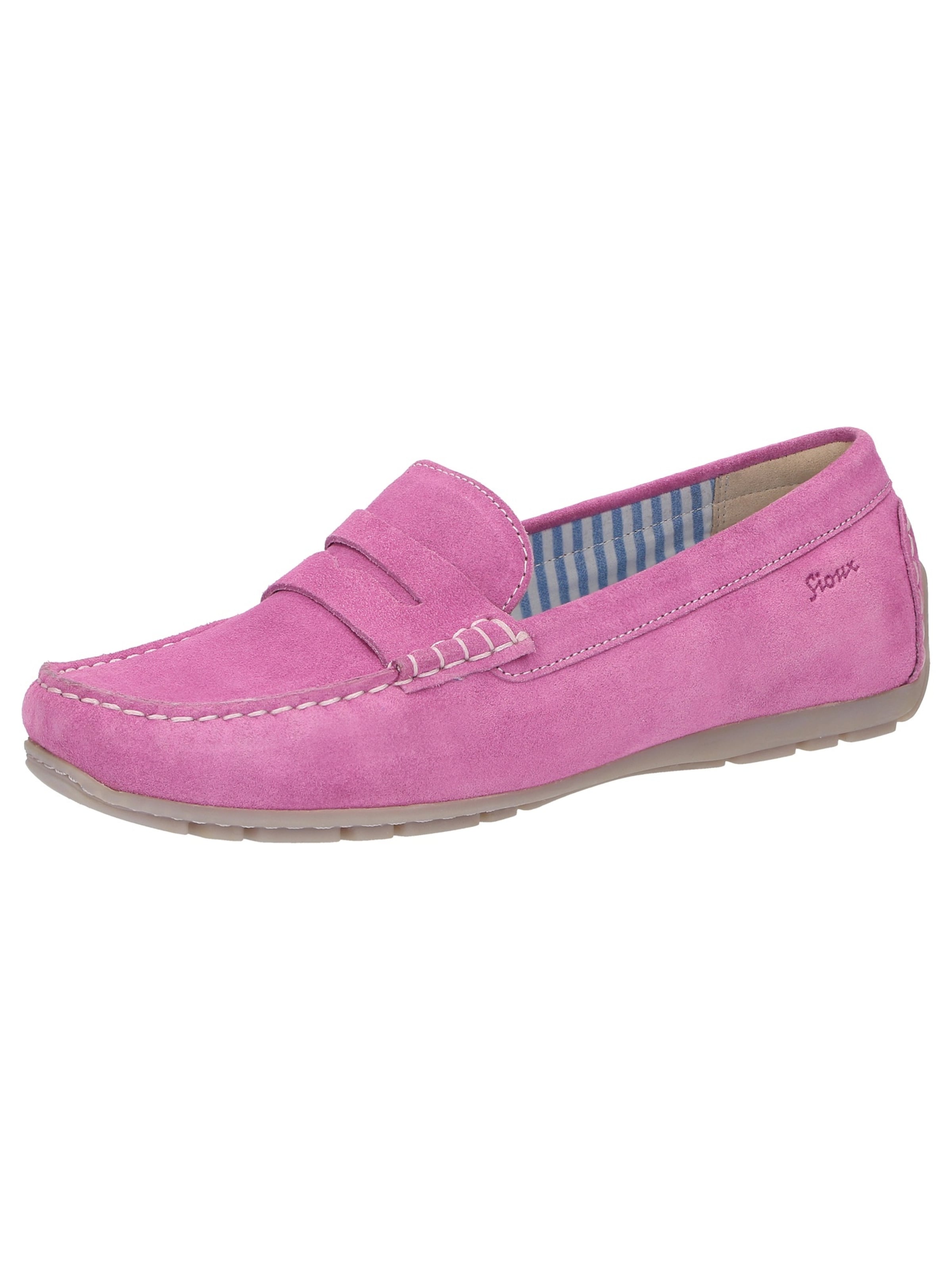Mocassin 'Carmona-700' SIOUX en rose : devant
