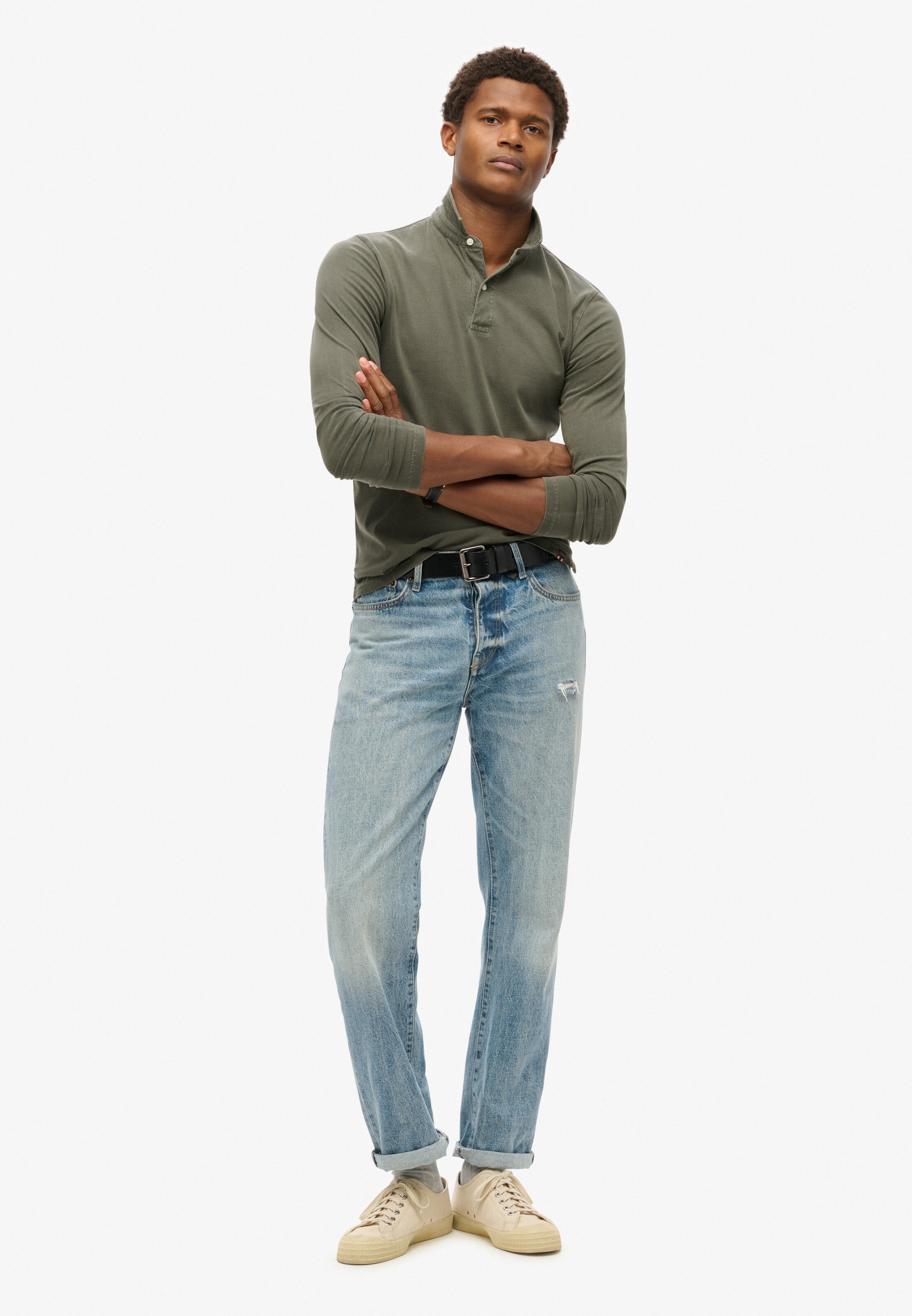 T-Shirt Superdry en gris