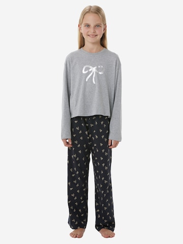 Pyjama ' Nightwear ' SCHIESSER en bleu : devant