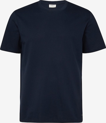 T-Shirt s.Oliver en bleu : devant