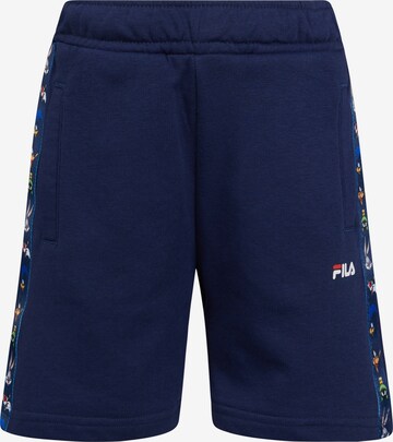 FILA Pants 'Leimbach' in Blue: front