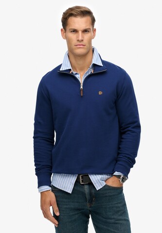 Pull-over 'Preppy' Superdry en bleu : devant