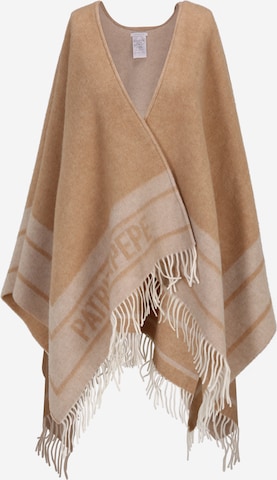 Cape PATRIZIA PEPE en beige : devant