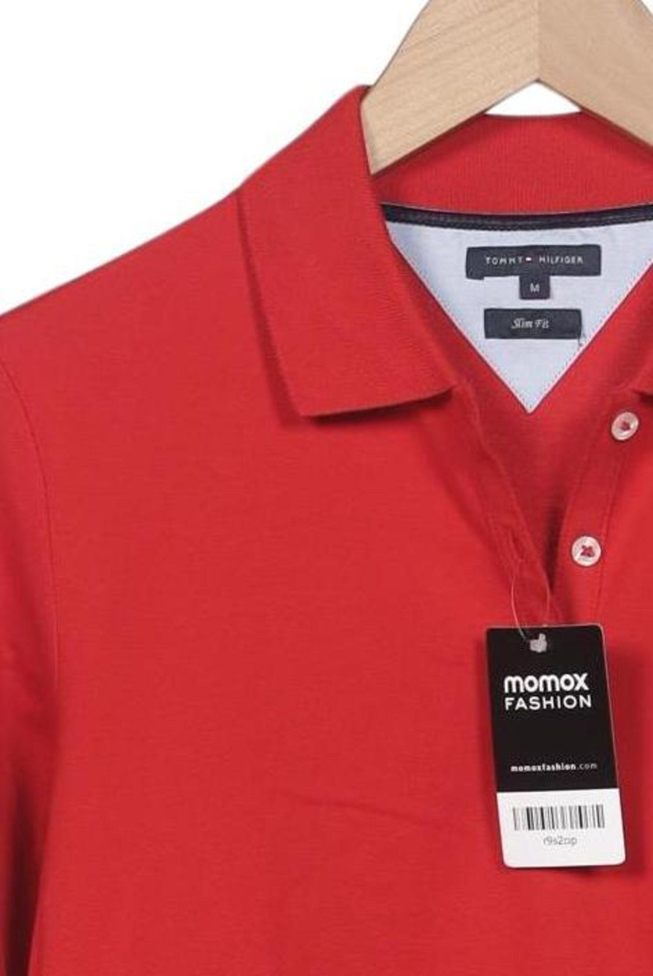 TOMMY HILFIGER Poloshirt M in Rot
