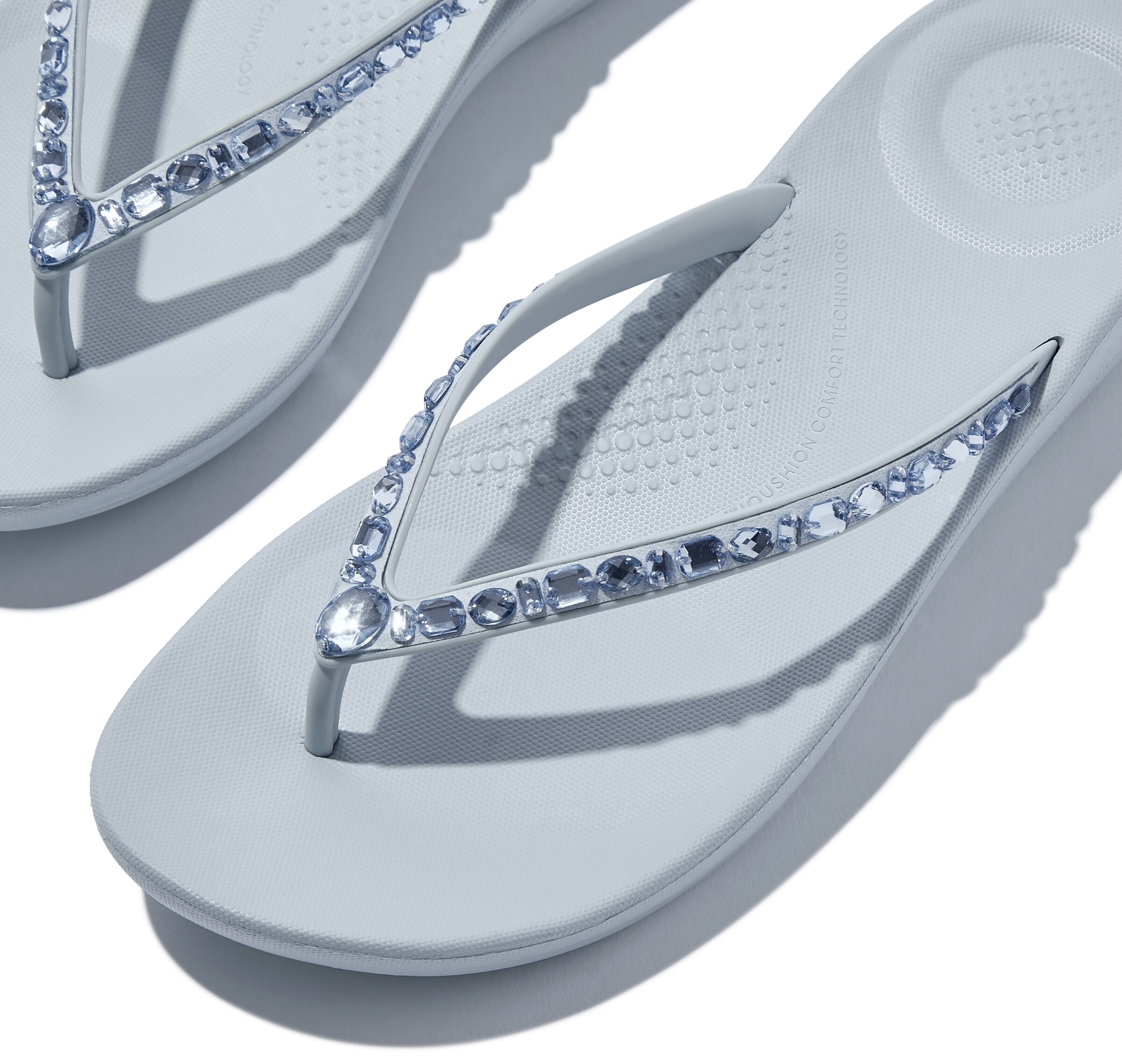 FitFlop T-Bar Sandals in Blue