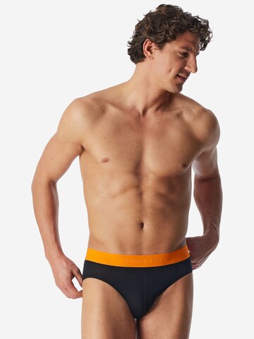 Slip ' 95/5 ' SCHIESSER en noir : devant