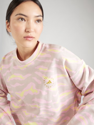 ADIDAS BY STELLA MCCARTNEY Αθλητική μπλούζα φούτερ 'Printed' σε ροζ
