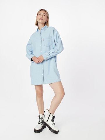 LEVI'S ® Skjortklänning 'Nola Shirt Dress' i blå: framsida