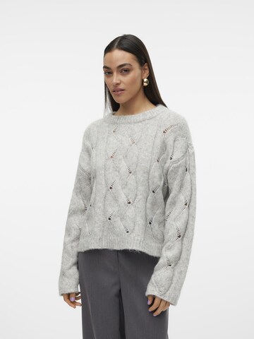 VERO MODA Pullover 'LINA ' i grå