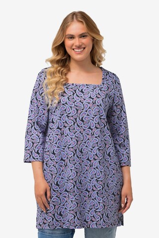 Ulla Popken Shirt in Blauw: voorkant