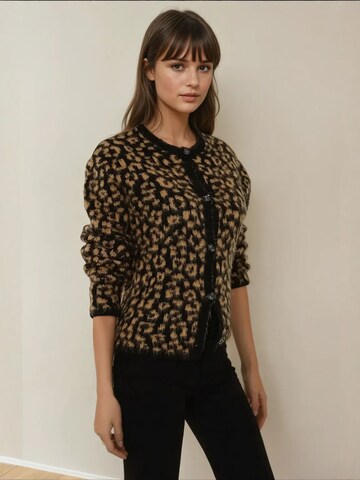Hiccup Strickjacke in Braun