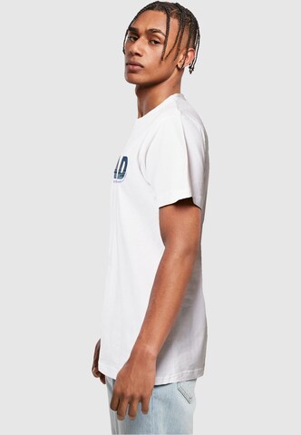 Merchcode Shirt ' For The Best Dad' in Wit