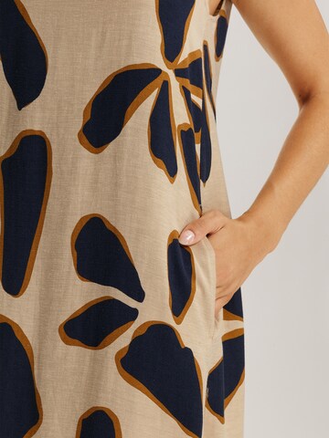 Hanro Jerseykleid ' Urban Casuals ' in Beige