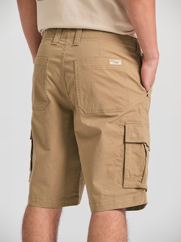 Loosefit Pantalon cargo Funky Buddha en beige