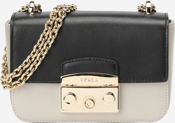 FURLA - Mala de ombro 'METROPOLIS' em preto