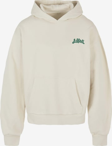 Lost Youth Sweatshirt 'Chaos Flow' in Wit: voorkant