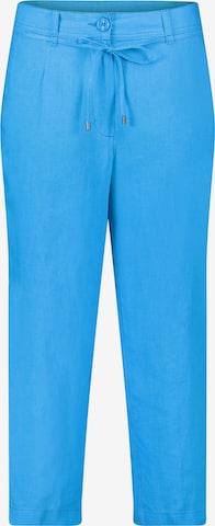 Betty & Co Loosefit Sommerhose mit Gürtel in Blau: predná strana