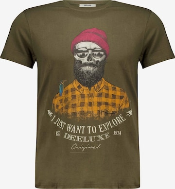 T-Shirt 'TELLSON' Deeluxe en vert : devant