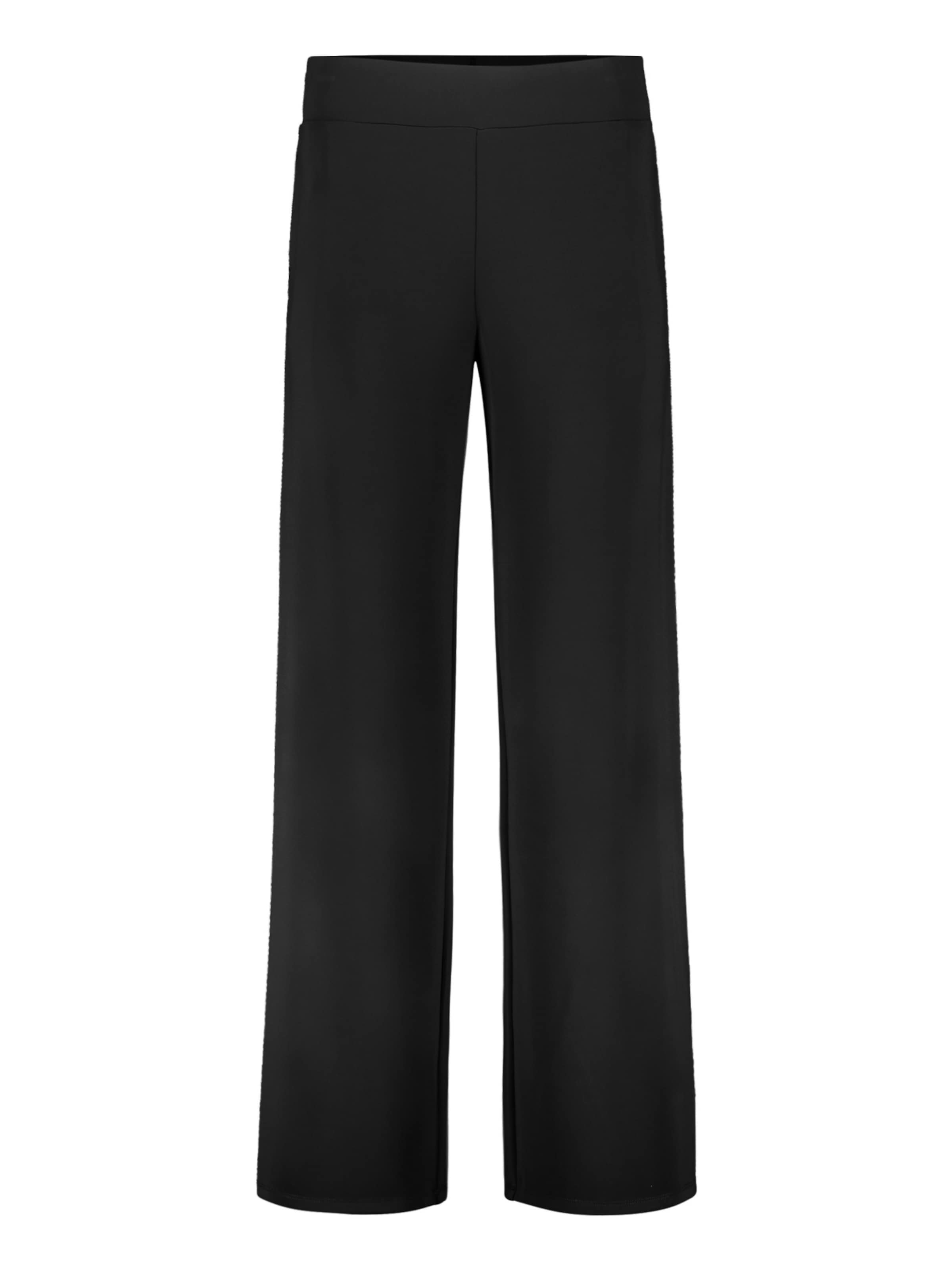 Vera Mont Wide Leg Schlupfhose mit weitem Bein in Schwarz: Vorderseite