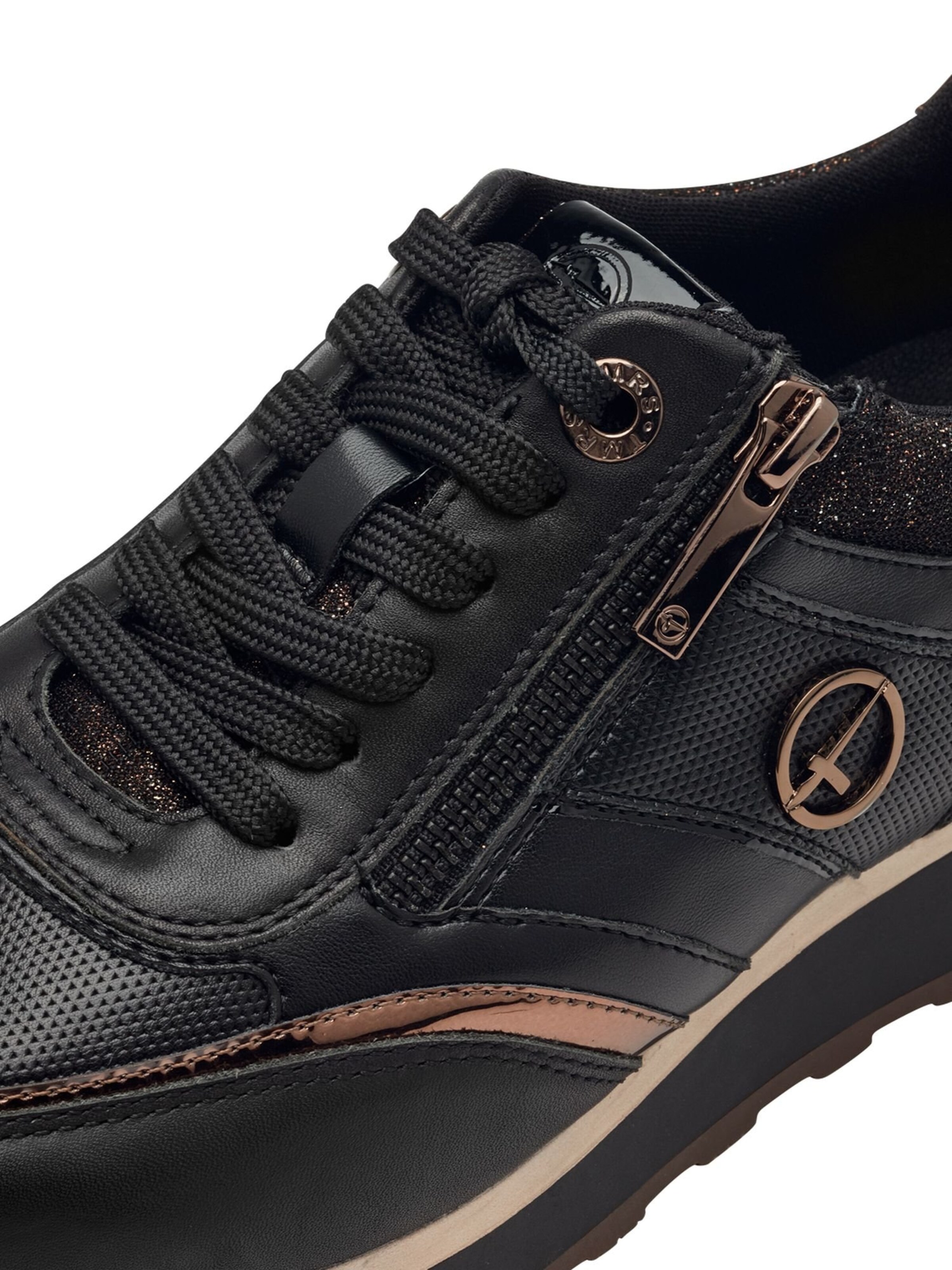Tamaris Sneakers laag in Zwart