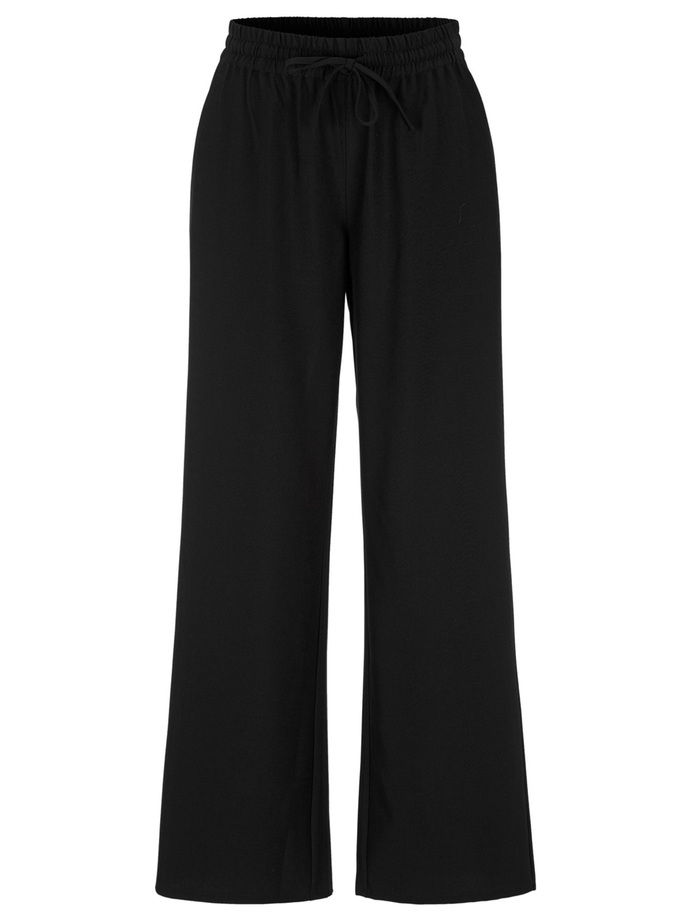 Cellbes of Sweden Wide leg Trousers in Black: front