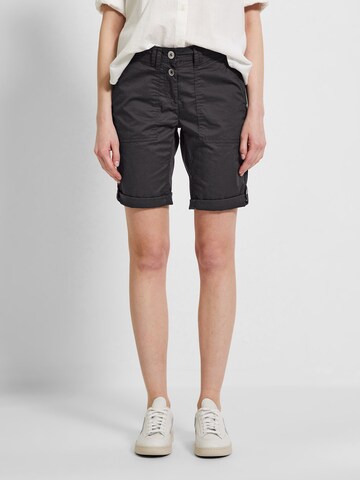 CECIL Regular Shorts 'New York' in Grau: predná strana