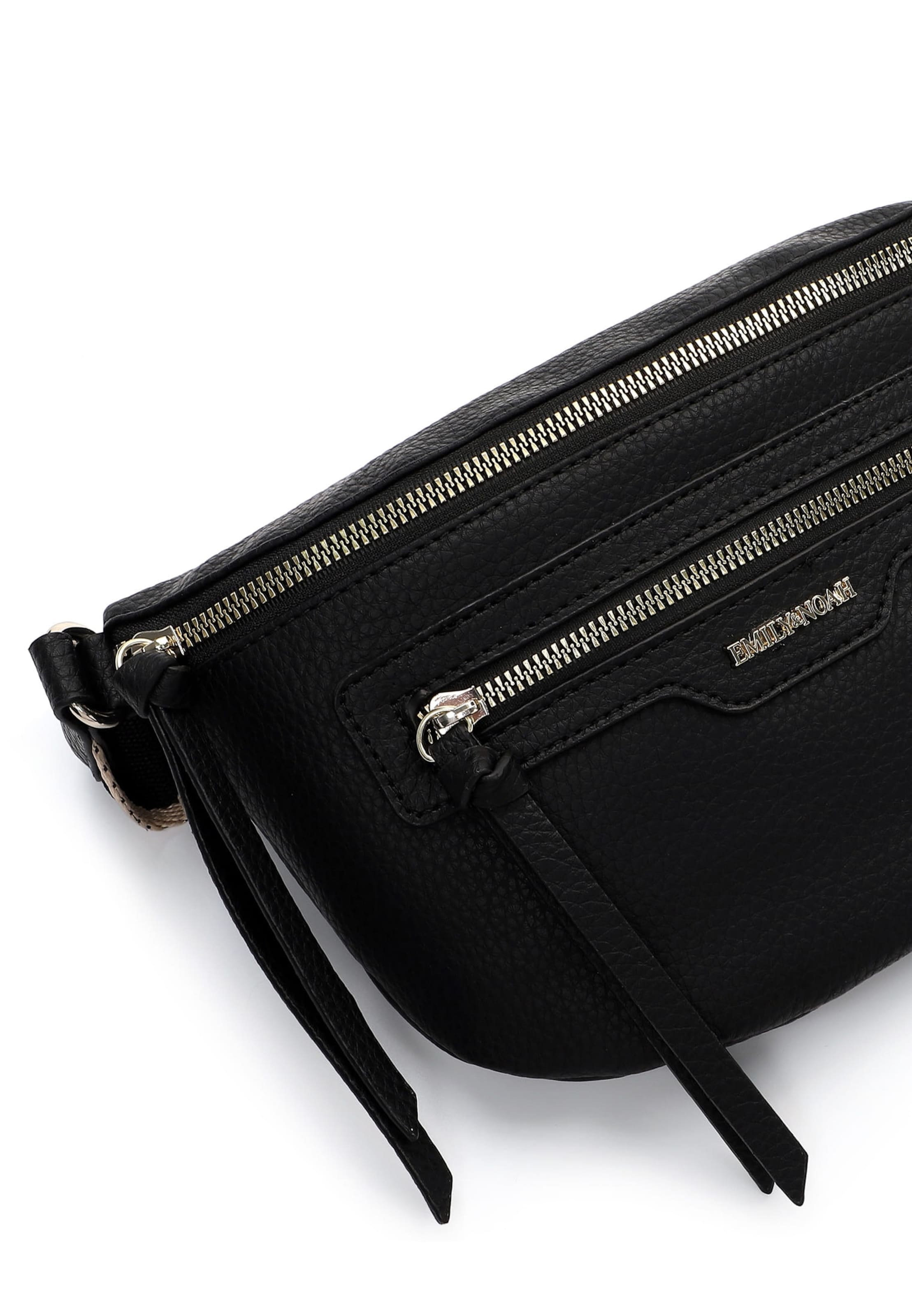 Borsa a tracolla 'Josepha' di Emily & Noah in nero