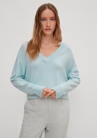 COMMA Sweater in Blue: front