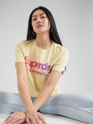 Superdry Shirt in Yellow