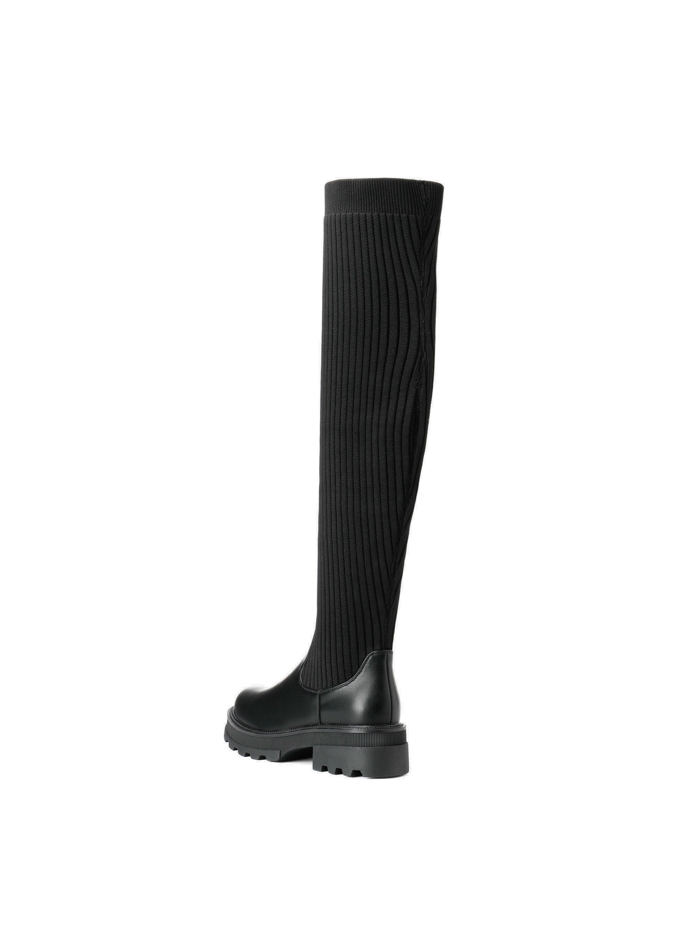Boots 'DREAM PAIRS Damen Over-The-Knee-Stiefel' Dream Pairs en noir